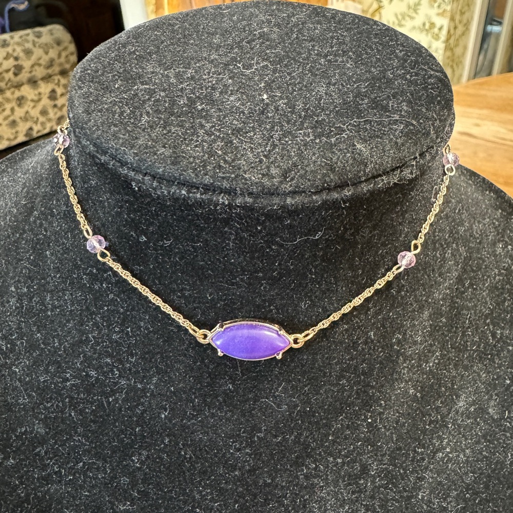 Gold-toned 6 Inch Necklace